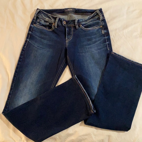 Silver Jeans Denim - Vintage Silver Low Rise Jeans